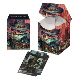 Deck Box: Magic the Gathering: Outlaws of Thunder Junction: Tinybones (100ct) ^ Q1 2024
