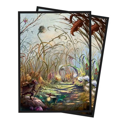 Sleeves: Deck Protector: Magic the Gathering: Bloomburrow: Season Lands: Plains (Summer) (100ct)