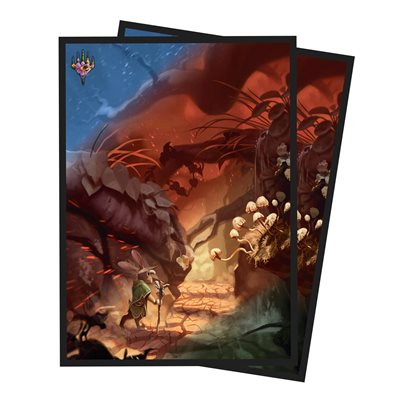 Sleeves: Deck Protector: Magic the Gathering: Bloomburrow: Green (100ct) ^ Q3 2024