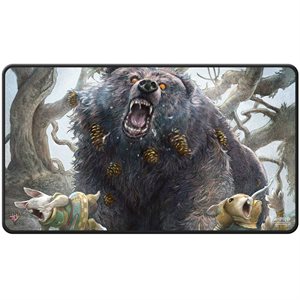 Playmat: Black Stitched Edge: Magic the Gathering: Bloomburrow: Lumra