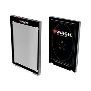 Card Storage: UV One-Touch Edge Magnetic Holder: 35PT Standard Size: Magic the Gathering: Modern ^Q4