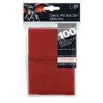 Sleeves: PRO-Gloss Deck Protector: Standard Size: Red (100ct)