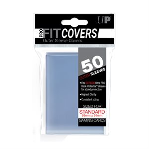 Sleeves: PRO-Fit Outer Sleeve Covers: Clear (100ct)