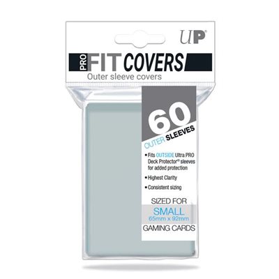 Sleeves: PRO-Fit Deck Outer Sleeve Covers: Japanese Size: Clear (60ct)
