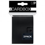 Deck Box: PRO 15+ Pack Box: Black (15ct) (3 Pack)