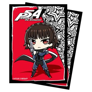 Sleeves: Deck Protector: Standard Size: Persona 5: The Animation: Chibi Mikoto (65ct)