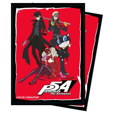 Sleeves: Deck Protector: Standard Size: Persona 5: The Animation: The Phantom Thieves (65ct)