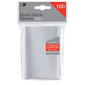 Sleeves: Lite Standard European Board Game Sleeves 59mm x 92mm (100ct)