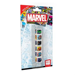 Dice: 6Pc Marvel Avengers (No Amazon Sales)