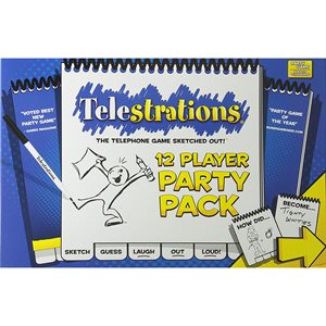 Telestrations® 12 Player - Party Pack (No Amazon Sales)