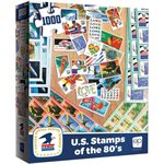 Puzzle: 1000 Usps U.S. Stamps 80'S (No Amazon Sales)