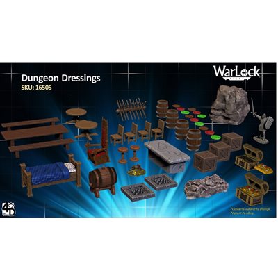 Dungeons & Dragons: WarLock Tiles: Dungeon Dressings