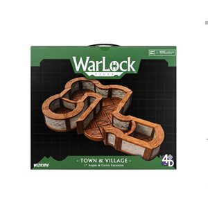 Dungeons & Dragons: Warlock Tiles Exp. Pack: 1" Town & Village Angles & Curves