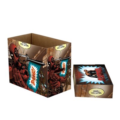 Marvel Short Comic Book Storage Box: Deadpool Bang