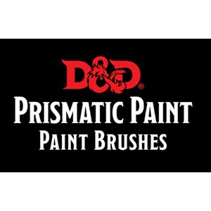 D&D Prismatic Paint: Paint Brushes: 3 Brush Set