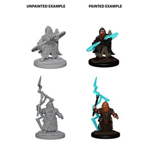 Pathfinder Deep Cuts Unpainted Miniatures: Wave 4: Dwarf Male Sorcerer