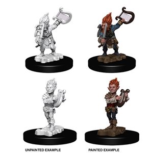 Pathfinder Deep Cuts Unpainted Miniatures: Wave 5: Gnome Male Bard