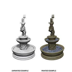 WizKids Deep Cuts Unpainted Miniatures Terrain: Wave 10: Fountain