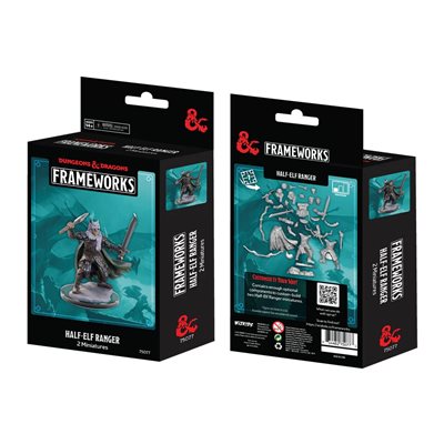 D&D Frameworks: Wave 2A: Male Half-Elf Ranger