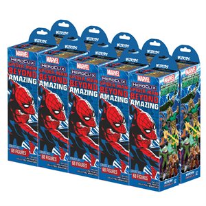 Marvel HeroClix: Spider-Man Beyond Amazing Booster Brick (10 ct)