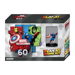 Marvel HeroClix: Avengers 60th Anniversary Play at Home Kit Captain America ^ JUNE 7 2023