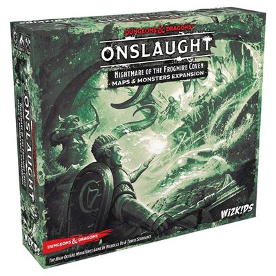 Dungeons & Dragons Onslaught: Maps & Monsters Expansion: Nightmare of the Frogmire Coven
