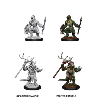 D&D Nolzur's Marvelous Unpainted Miniatures: Wave 12: Lizardfolk & Lizardfolk Shaman