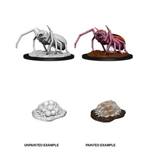 D&D Nolzur's Marvelous Unpainted Miniatures: Wave 12: Giant Spider & Egg Clutch
