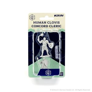 Critical Role Unpainted Miniatures Wave 1: Human Clovis Concord Cleric Male ^ NOV 10, 2021