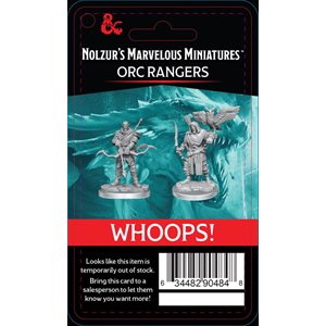 D&D Nolzur's Marvelous Unpainted Miniatures: Wave 17: Retail Reorder Cards (B&M Only)