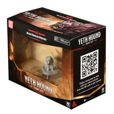 D&D Nolzur's Marvelous Unpainted Miniatures: Paint Kit: Yeth Hound