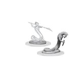 Critical Role Unpainted Miniatures: Wave 4:Serpentfolk & Serpentfolk Ghost