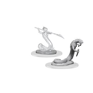 Critical Role Unpainted Miniatures Wave 4:Serpentfolk & Serpentfolk Ghost ^ MAR 2023