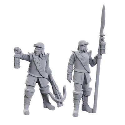 WizKids Deep Cuts Unpainted Miniatures: Wave 23: Roadwardens Male & Female ^ SEPT 2024