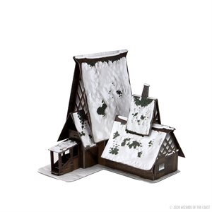 D&D Icons of the Realms: Icewind Dale: The Lodge Papercraft Set