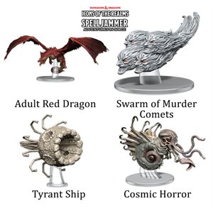 D&D Icons of the Realms: Ship Scale: Threats from the Cosmos (Set 24) ^ OCT 2022
