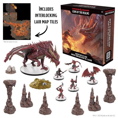 D&D Icons of the Realms: Adventure in a Box: Red Dragon's Lair ^ APR 24 2024
