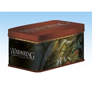 War of the Ring Second Edition: Card Box and Sleeves (Theoden Version)