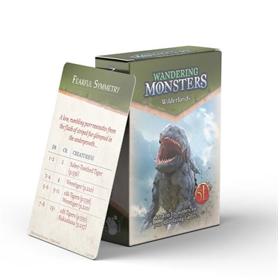 Wandering Monsters Deck: Waterways (5E)