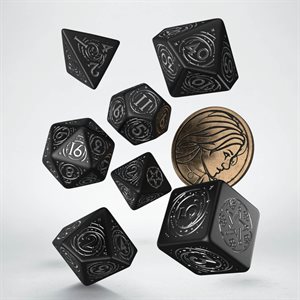 Witcher Dice: Yennefer the Obsidian Star (8pc) (No Amazon Sales)