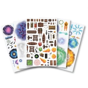 Fantasy Reusable Sticker Sheet ^ DEC 2021