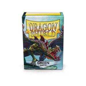 Sleeves: Dragon Shield Matte Green (100)