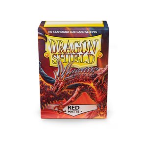 Sleeves: Dragon Shield Matte Red (100)
