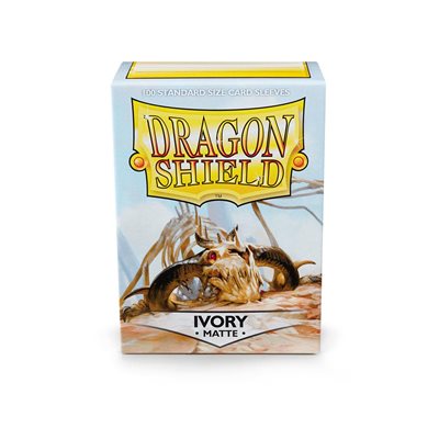 Sleeves: Dragon Shield Matte Ivory (100)