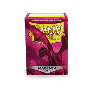 Sleeves: Dragon Shield Matte Magenta (100)