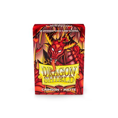 Sleeves: Dragon Shield: Matte Japanese: Crimson (60)
