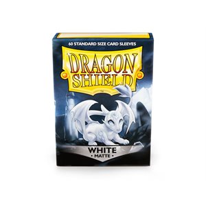 Sleeves: Dragon Shield Matte White (60)