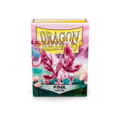 Sleeves: Dragon Shield: Matte: Pink (60)