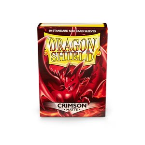 Sleeves: Dragon Shield Matte Crimson (Red) (60)
