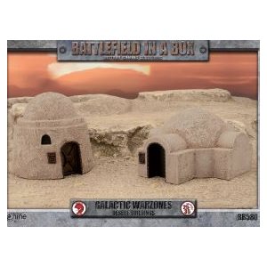 Battlefield in a Box: Galactic Warzones - Desert Buildings